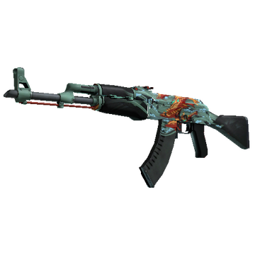 AK-47 | Vingança Água-marinha (FT)